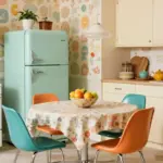 12 Retro Kitchen Ideas with Vintage Color and Style